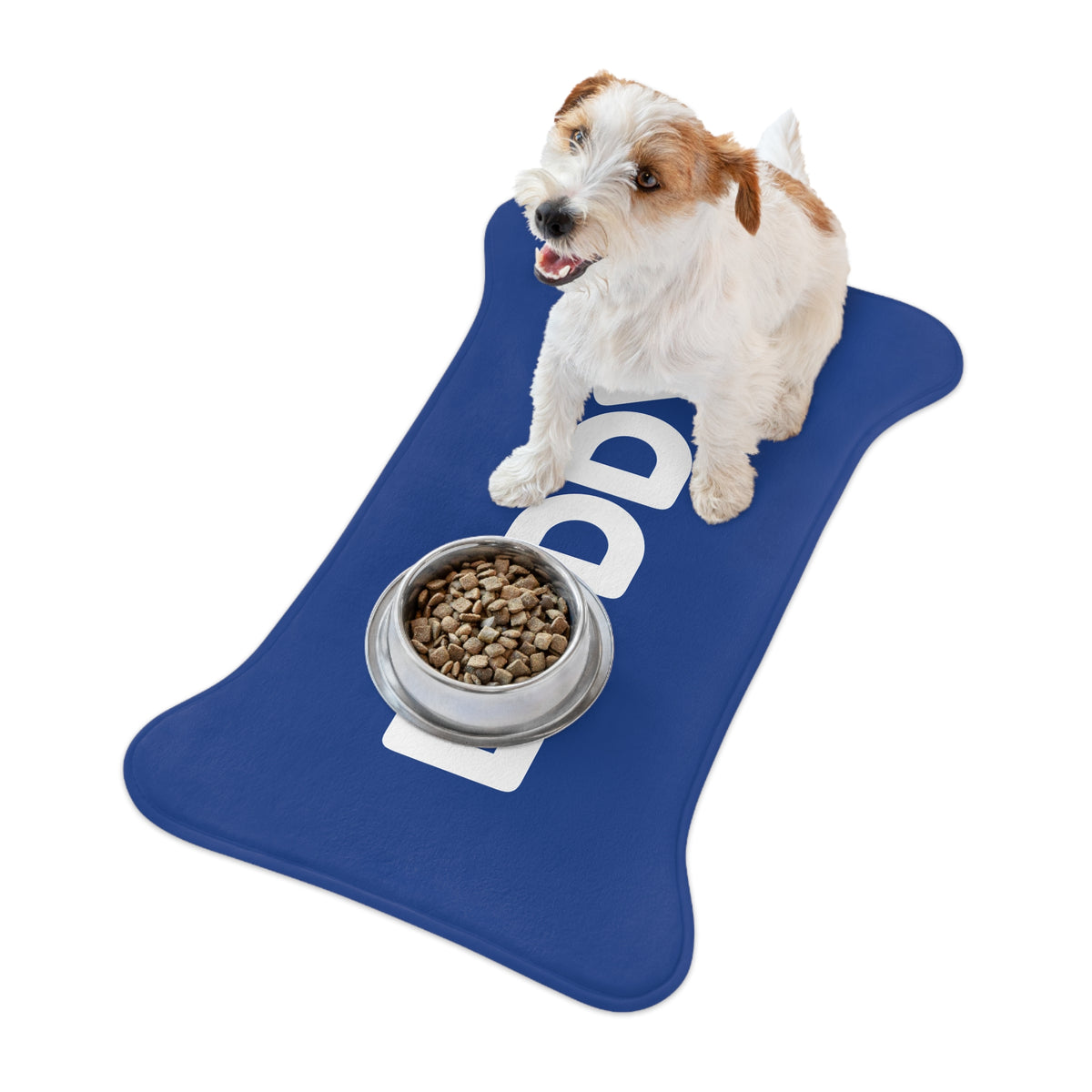 Personalized Pet Feeding Mat with Name - Non-Slip Dog Bowl Mat