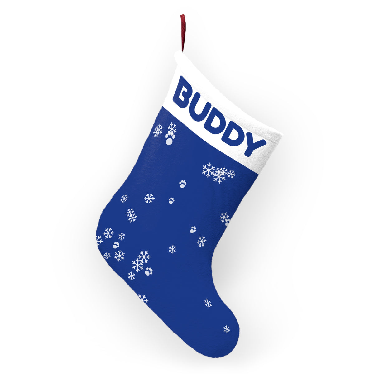Personalized Dog Christmas Stocking with Name - Custom Pet Stocking for Dogs & Cats