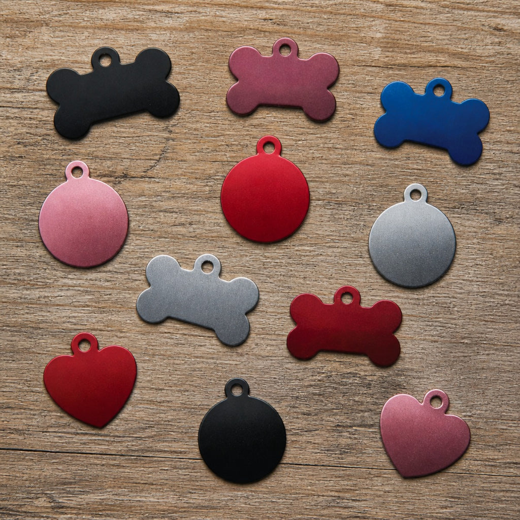 Engraved Dog & Cat ID Tag - Custom Name and Phone Number