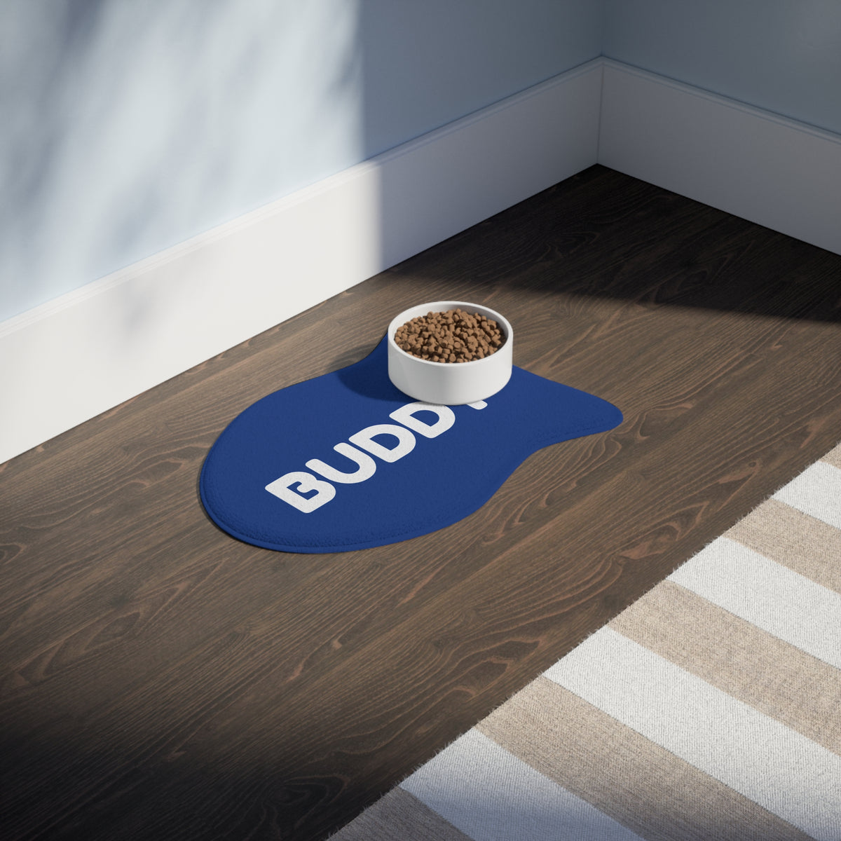 Personalized Pet Feeding Mat with Name - Non-Slip Dog Bowl Mat