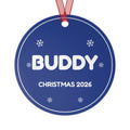 Personalized Pet Christmas Ornament with Name - Dog & Cat Ornament 2026