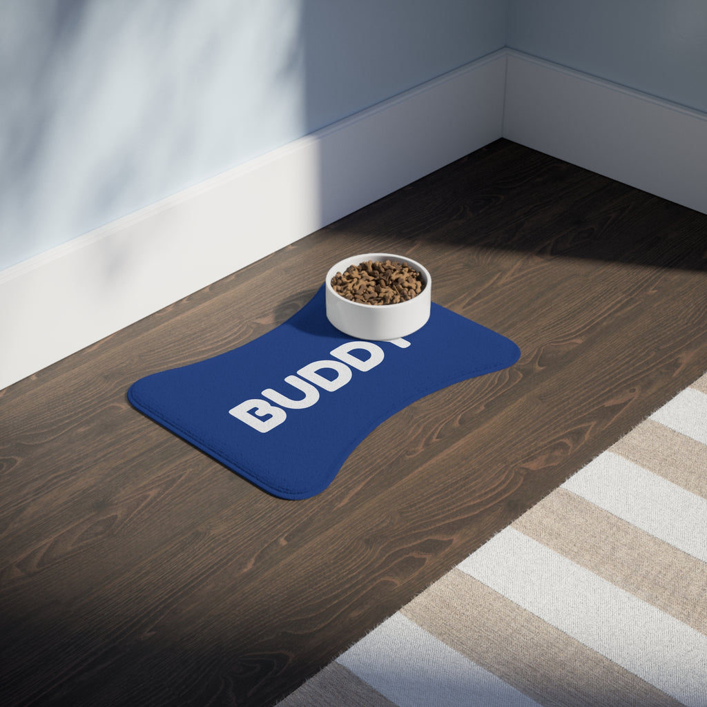 Personalized Pet Feeding Mat with Name - Non-Slip Dog Bowl Mat